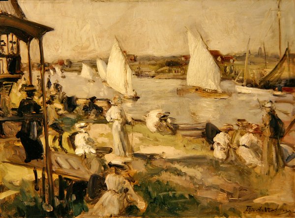 Regatta (öljy kankaalle) tekijältä Francis Henry Newbery