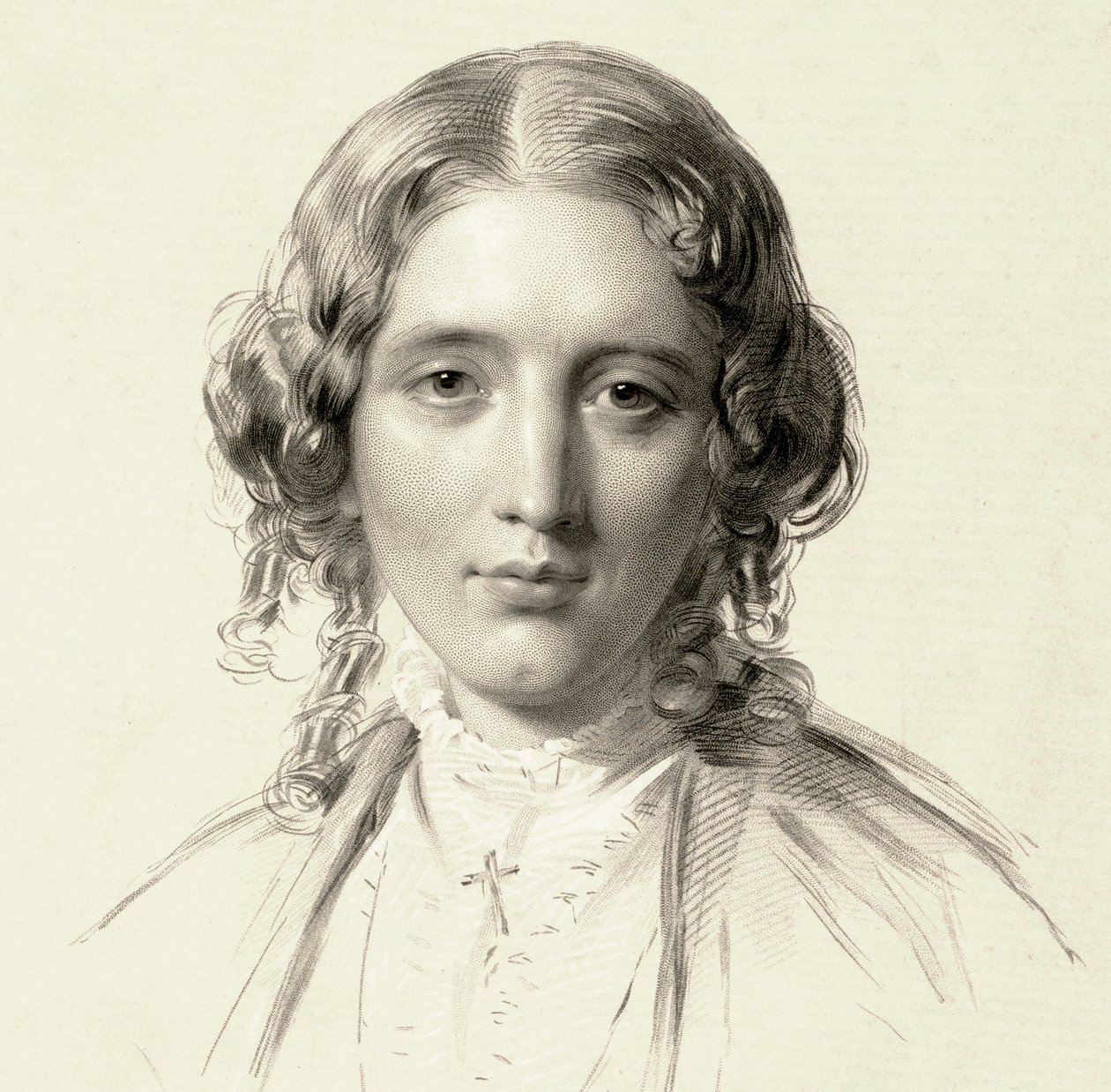 Harriet Beecher Stowen muotokuva tekijältä Francis Holl
