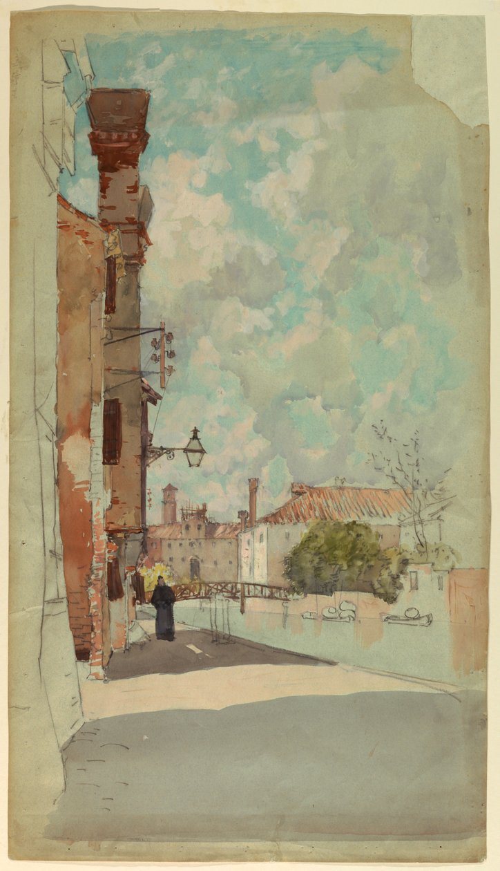 Canal, Venetsia, Italia tekijältä Francis Hopkinson Smith