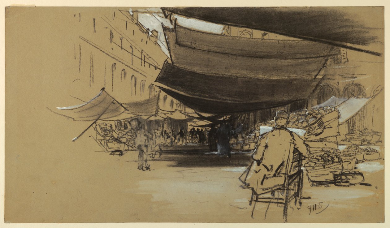 Hedelmämarkkinoiden markiisit tekijältä Francis Hopkinson Smith