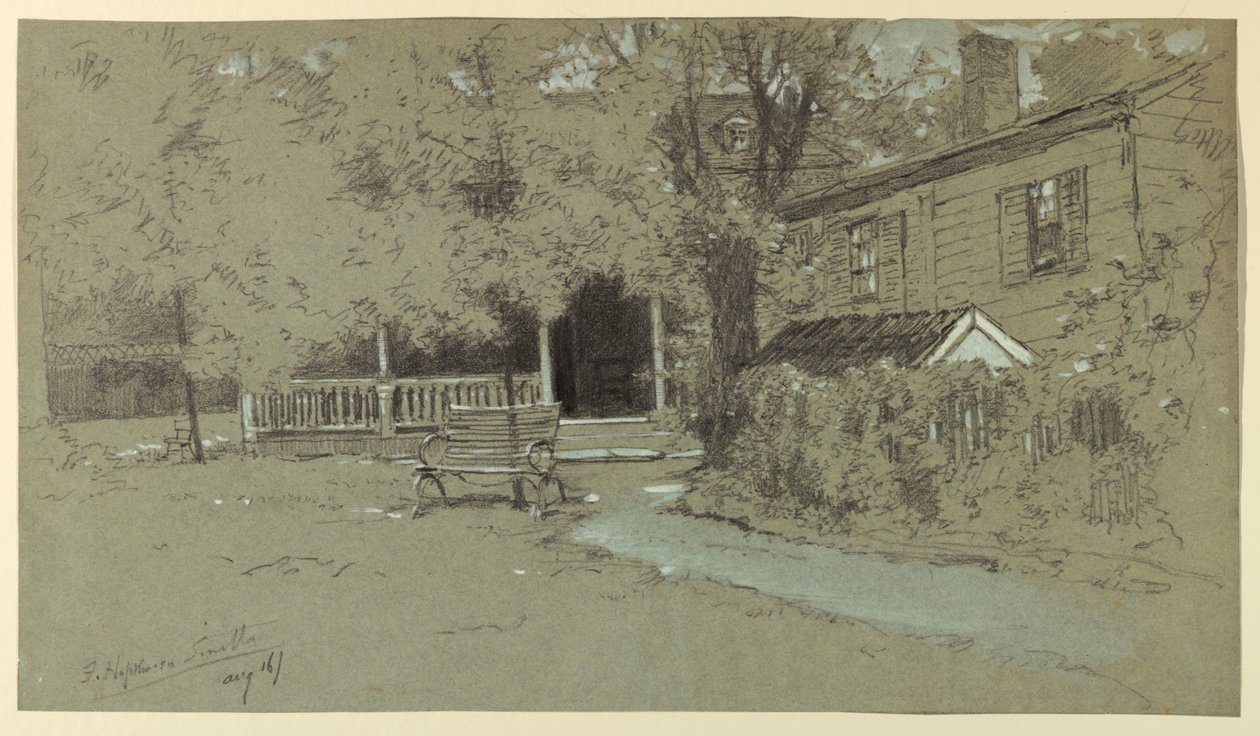 Old Hopkinson House, Bordentown, NJ tekijältä Francis Hopkinson Smith