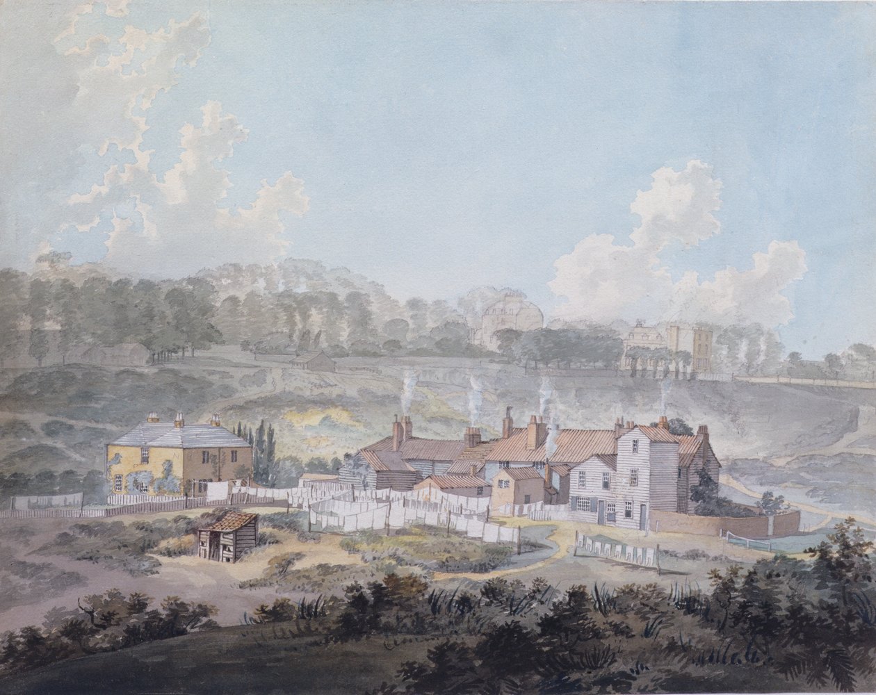 Terveyden laakso, noin 1800 tekijältä Francis James Sarjent