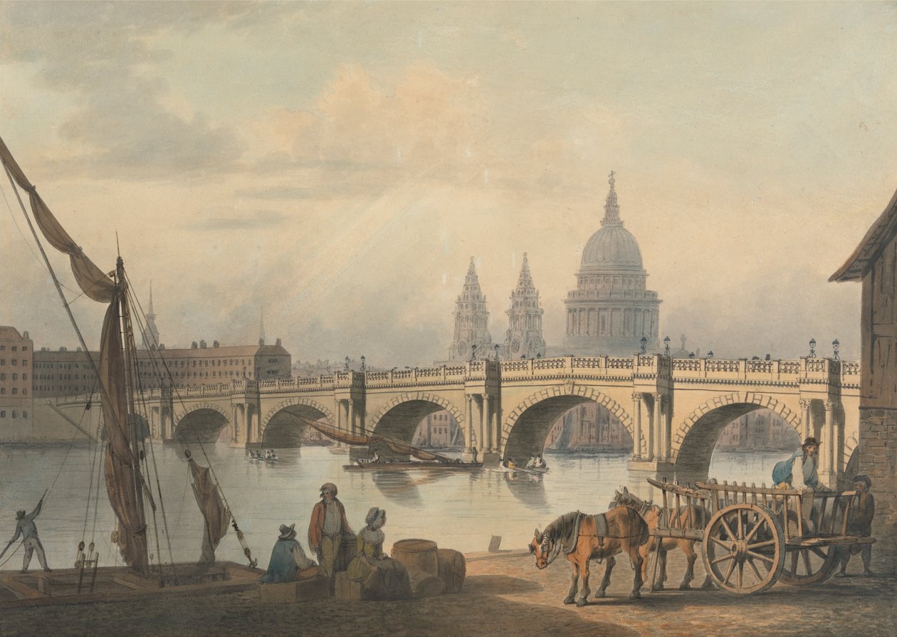Blackfriars Bridge ja St. Paul