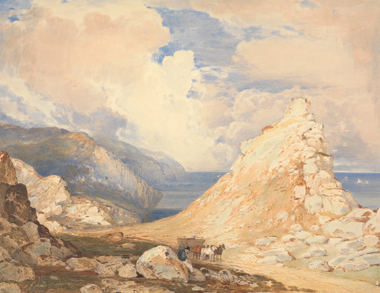 Valley of Rocks, Lynton, Pohjois-Devon tekijältä Francis Oliver Finch