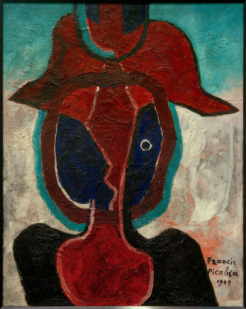 Tumma hahmo tekijältä Francis Picabia