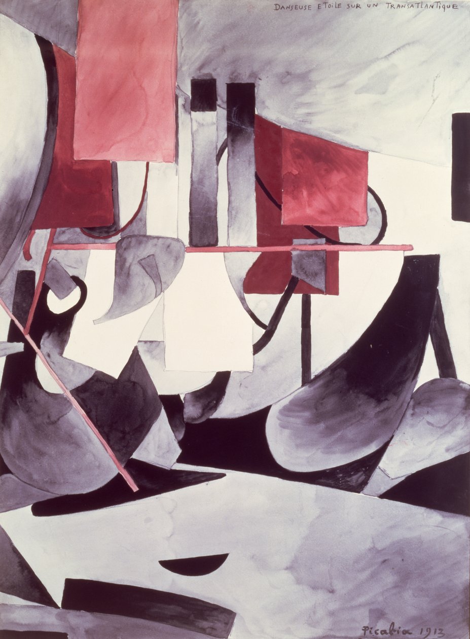 Ballerina valtamerilaivalla tekijältä Francis Picabia