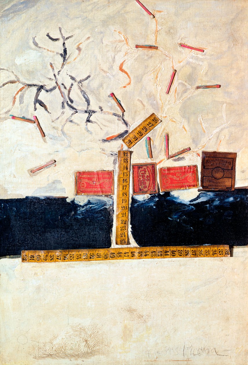 Senttimetrejä, noin 1924-25 tekijältä Francis Picabia