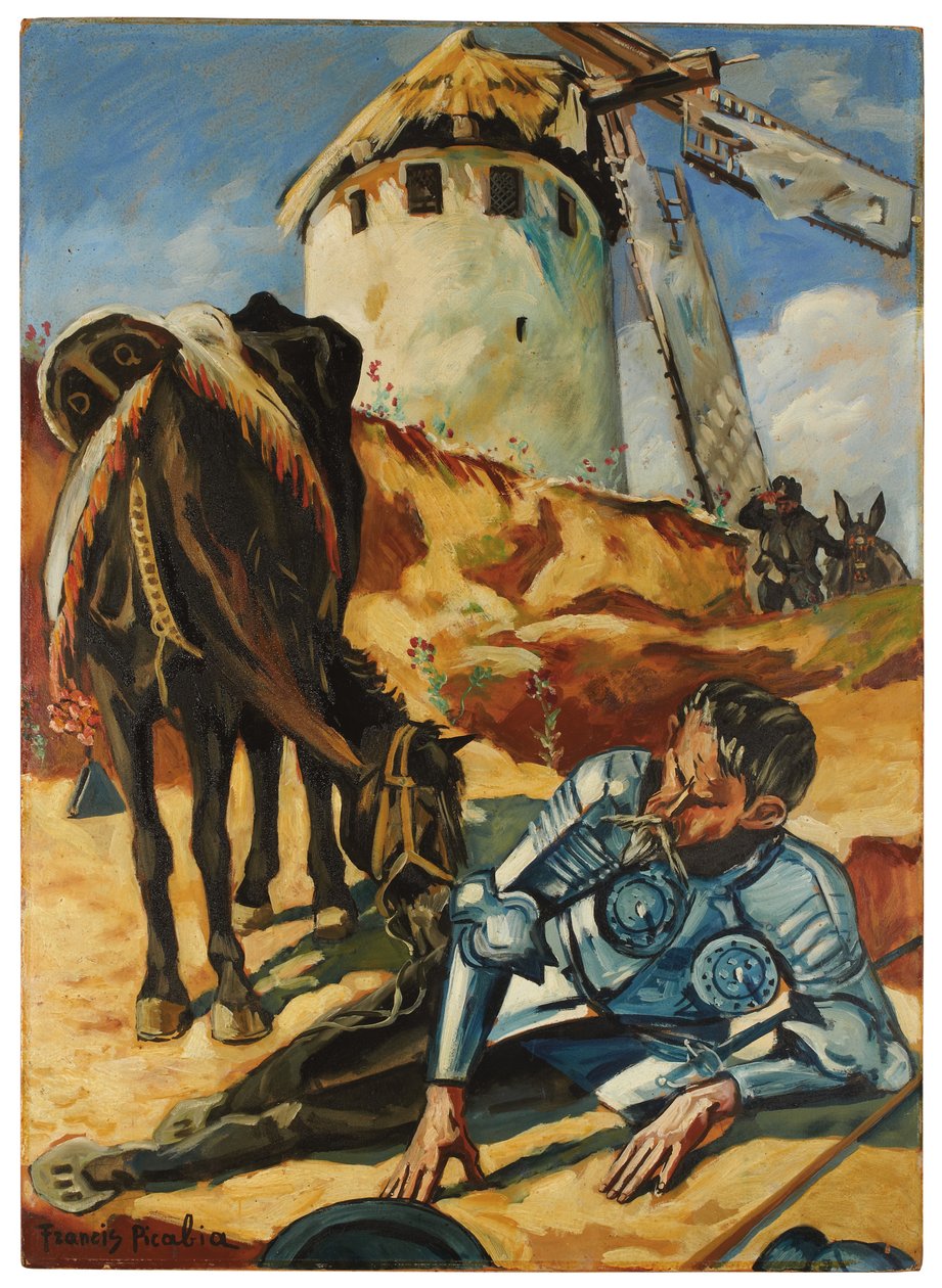 Don Quijote tekijältä Francis Picabia