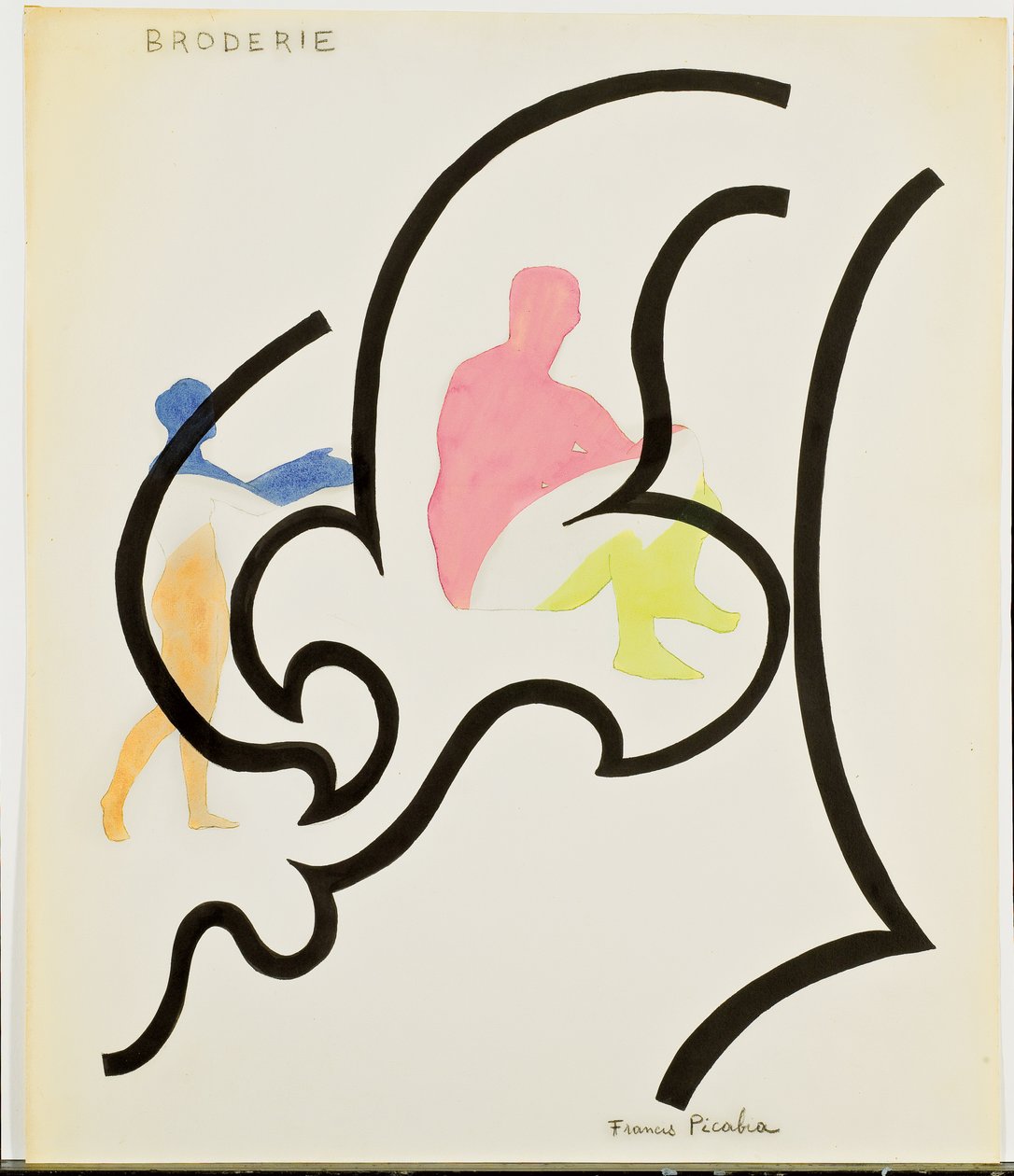 Kirjonta; Broderie tekijältä Francis Picabia