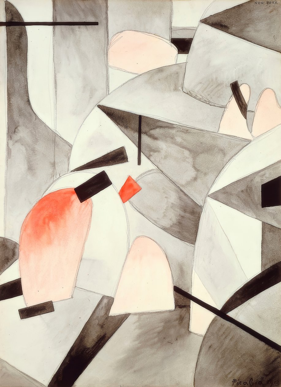 Sisäänkäynti New Yorkiin tekijältä Francis Picabia