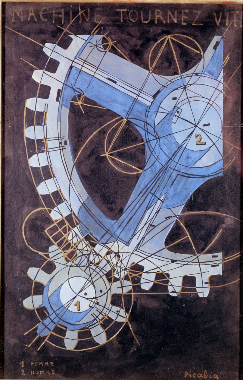 Kone, Tournez Vite tekijältä Francis Picabia