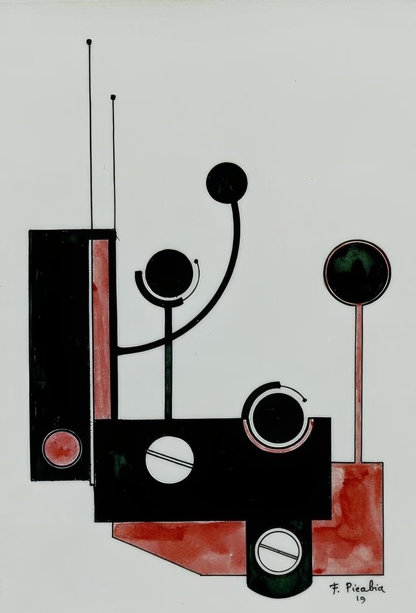 Mekaaninen kokoonpano II tekijältä Francis Picabia