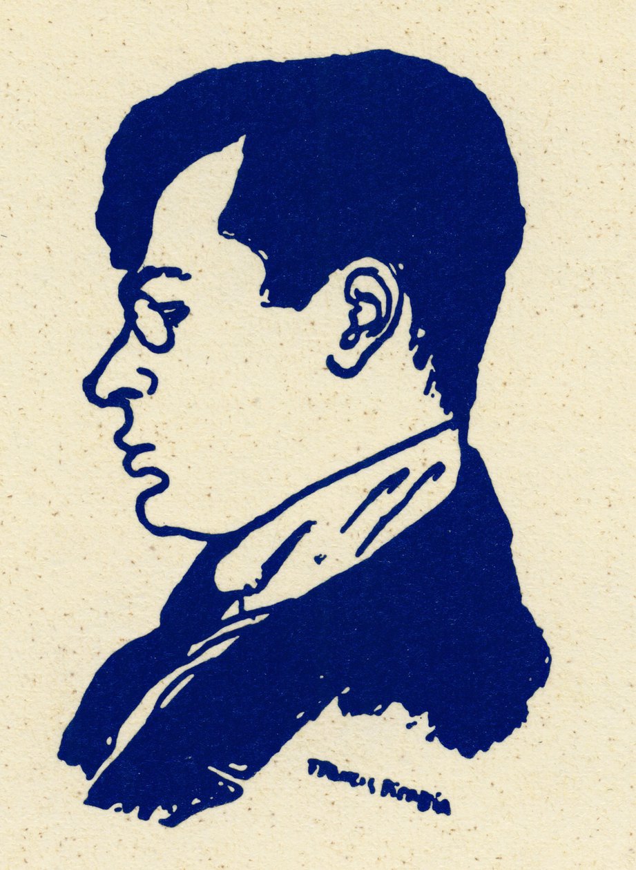 Tristan Tzaran muotokuva (Samuel Rosenstock) tekijältä Francis Picabia