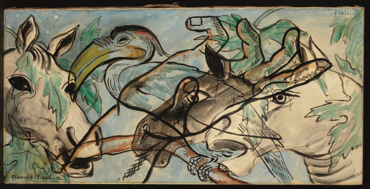 Siril, n. 1929-30 (öljy kankaalle) tekijältä Francis Picabia