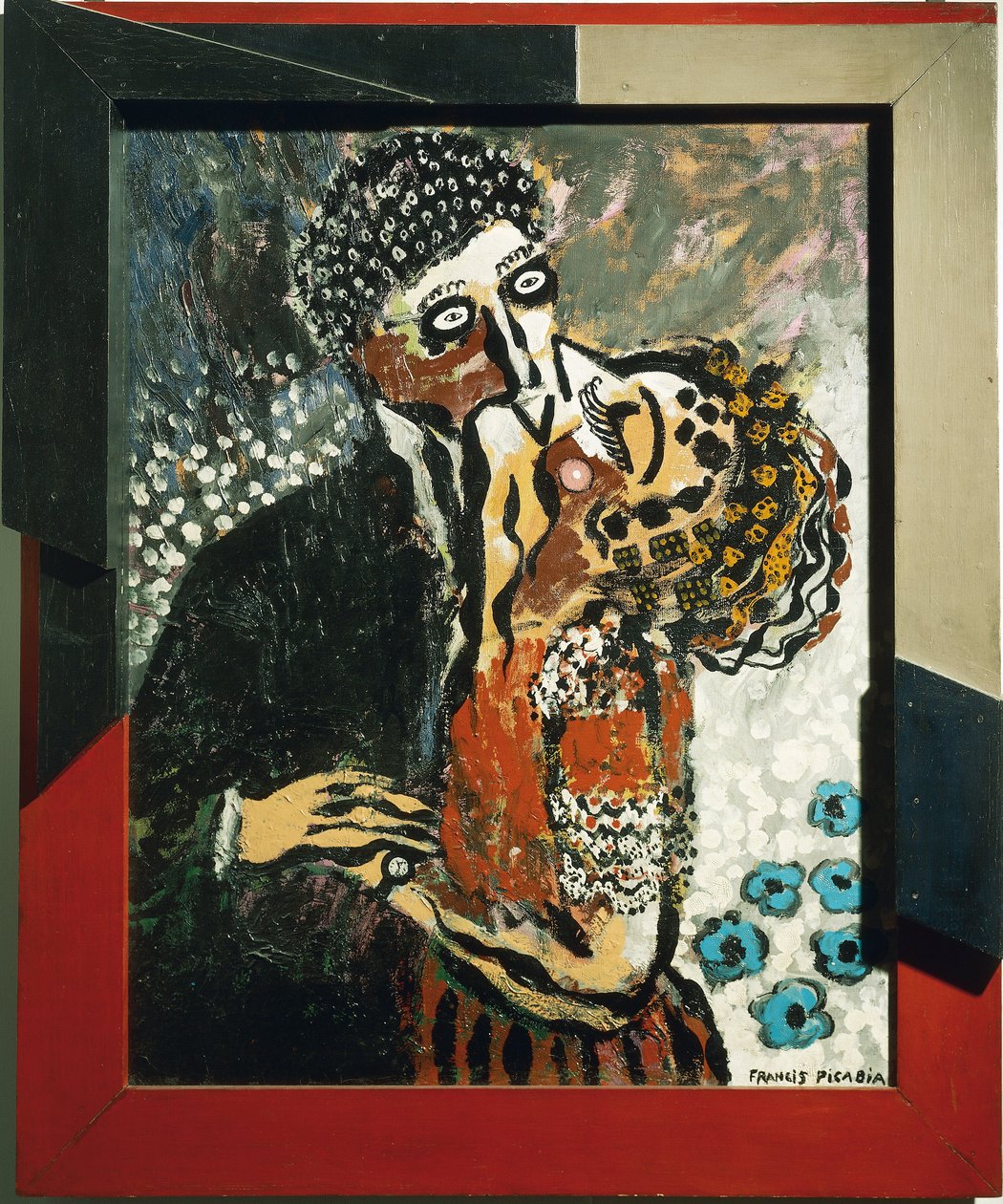 Suudelma (The kiss) Francis Picabian (1879-1953) maalaus 1924 Dim 92x73.8 cm Torino Galleria Arte Moderna (Torino) tekijältä Francis Picabia