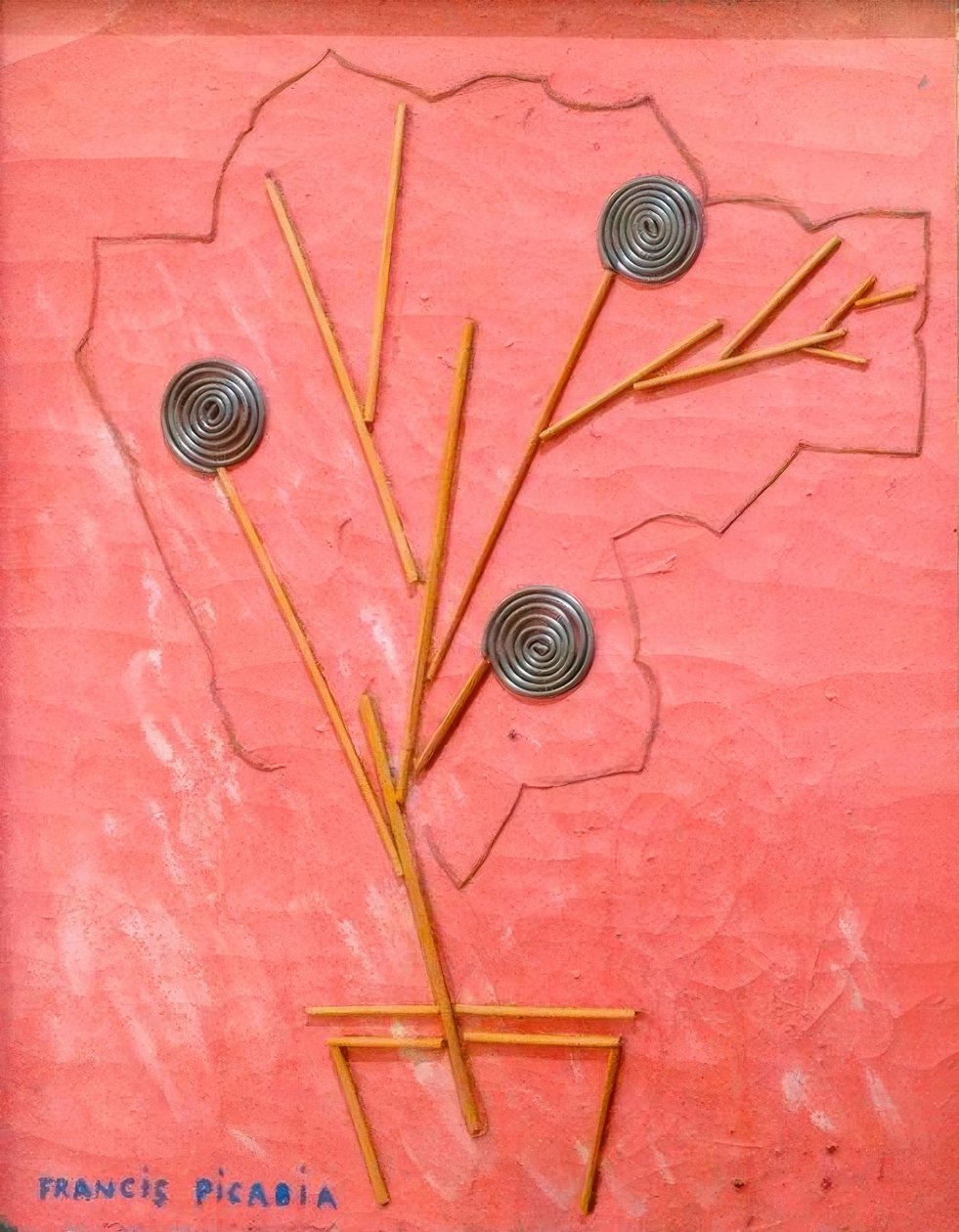 Kukkamaljakko tekijältä Francis Picabia