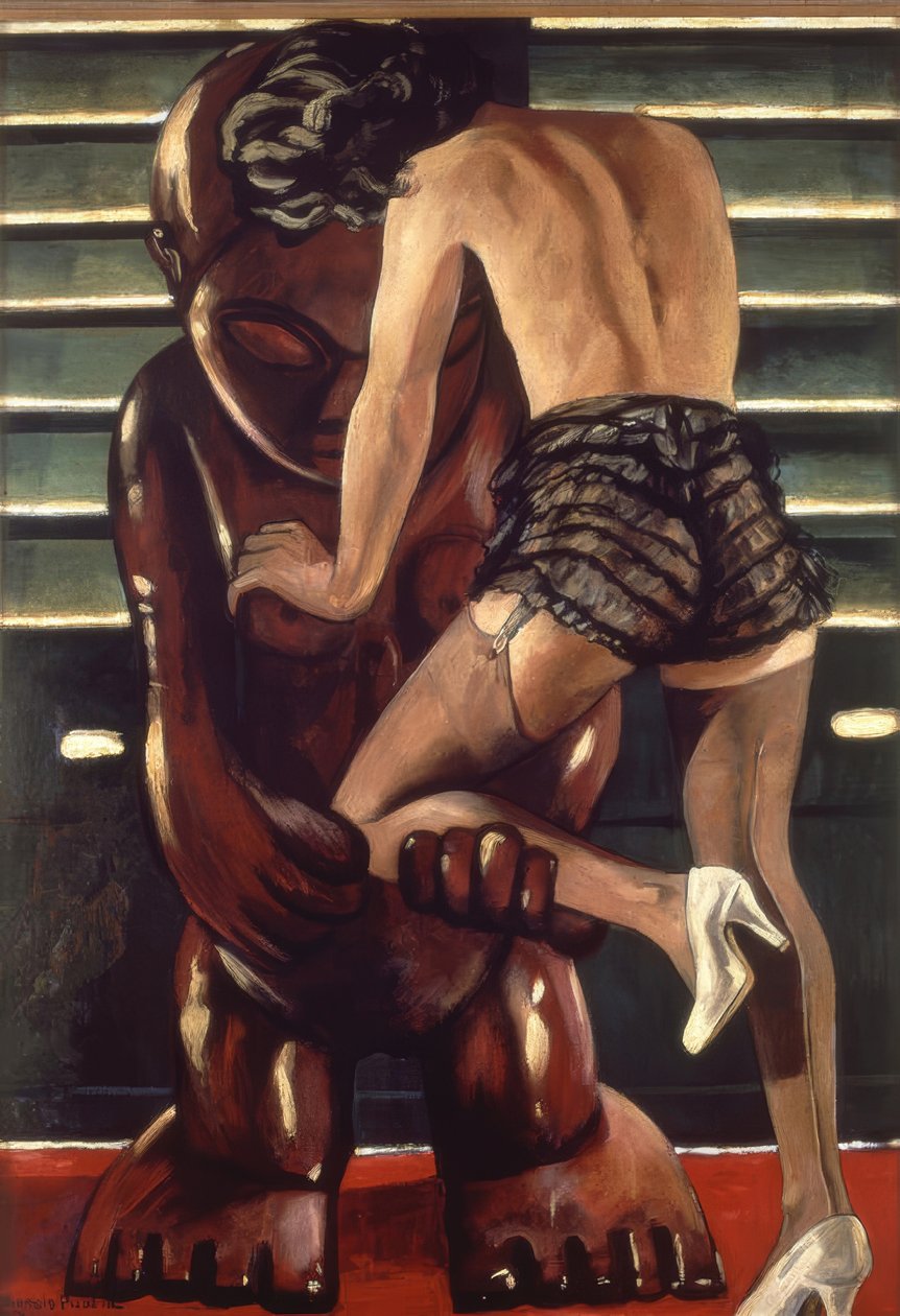 Nainen idolin kanssa tekijältä Francis Picabia