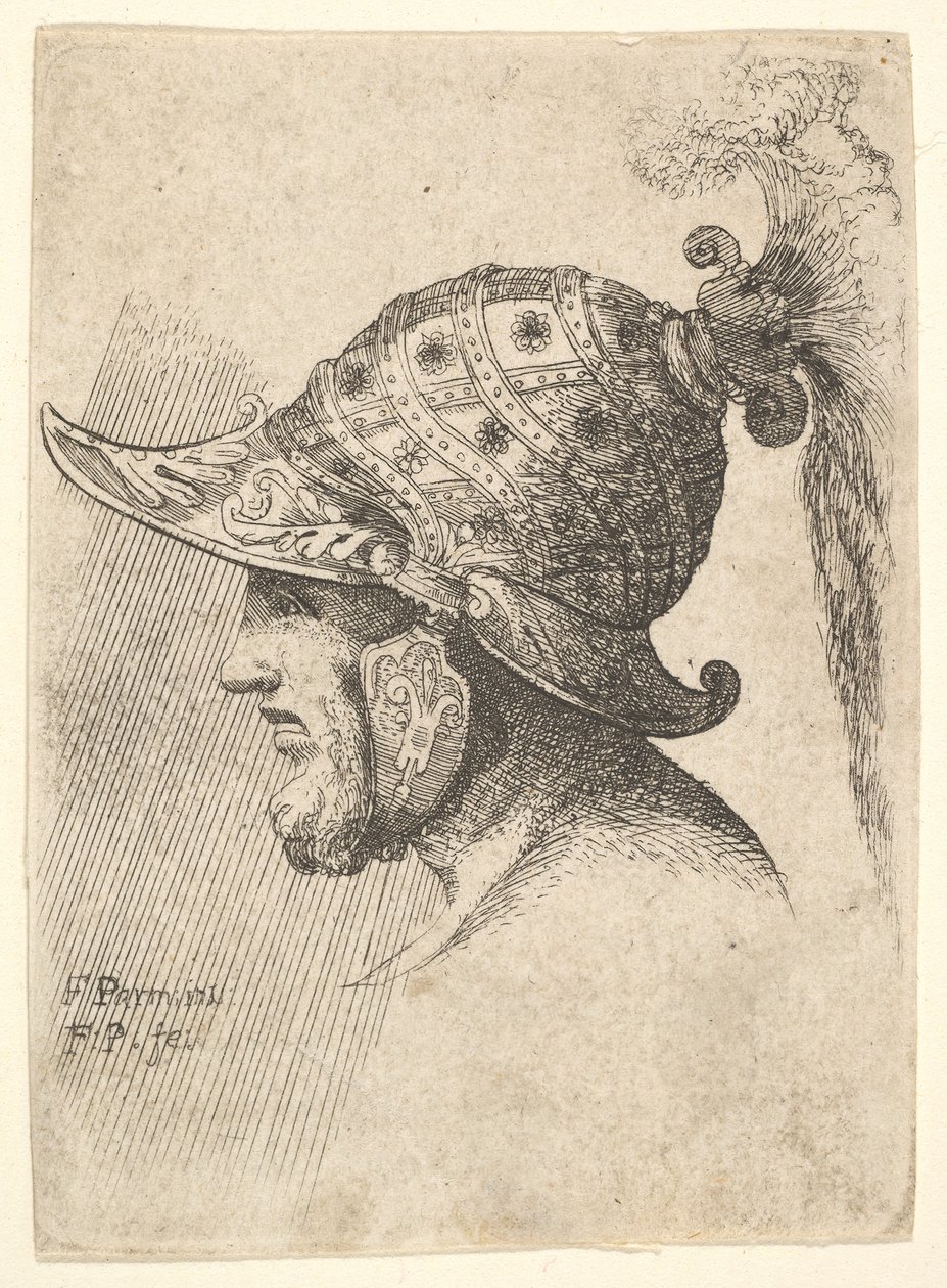 Kypäräpää, 1662-78. tekijältä Francis Place