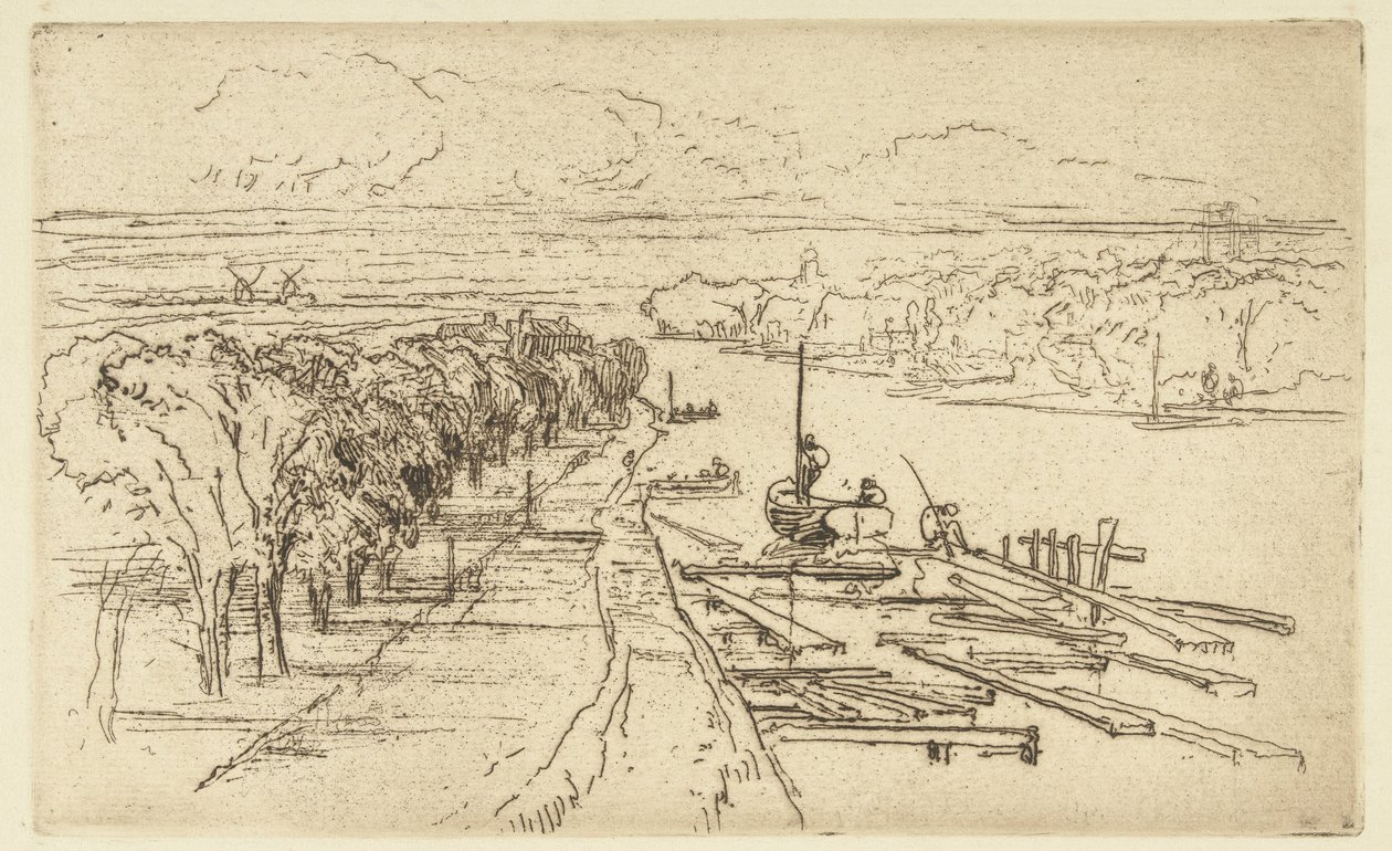 Amstel Amstel II tekijältä Francis Seymour Haden (Sir)
