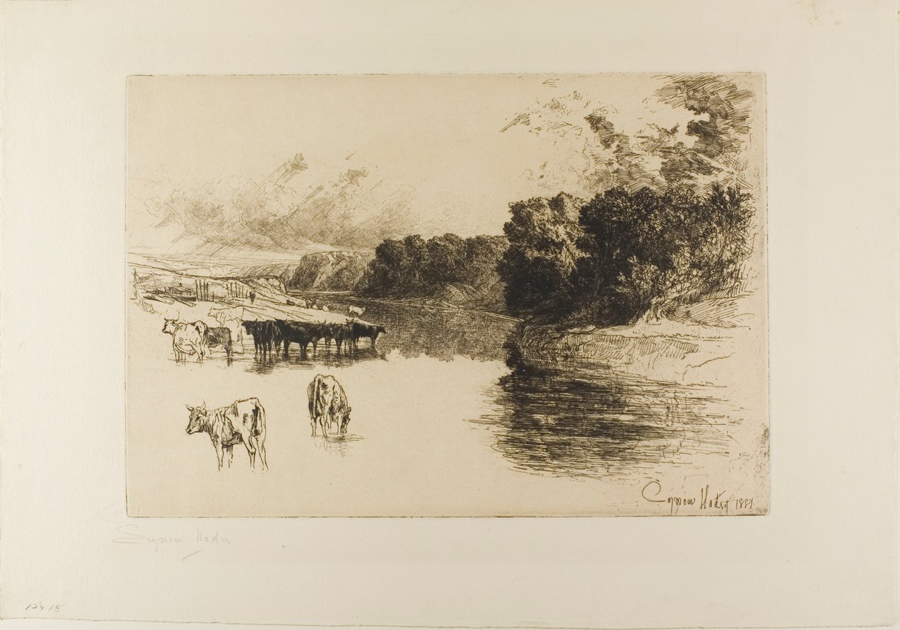 Lancashire joki tekijältä Francis Seymour Haden