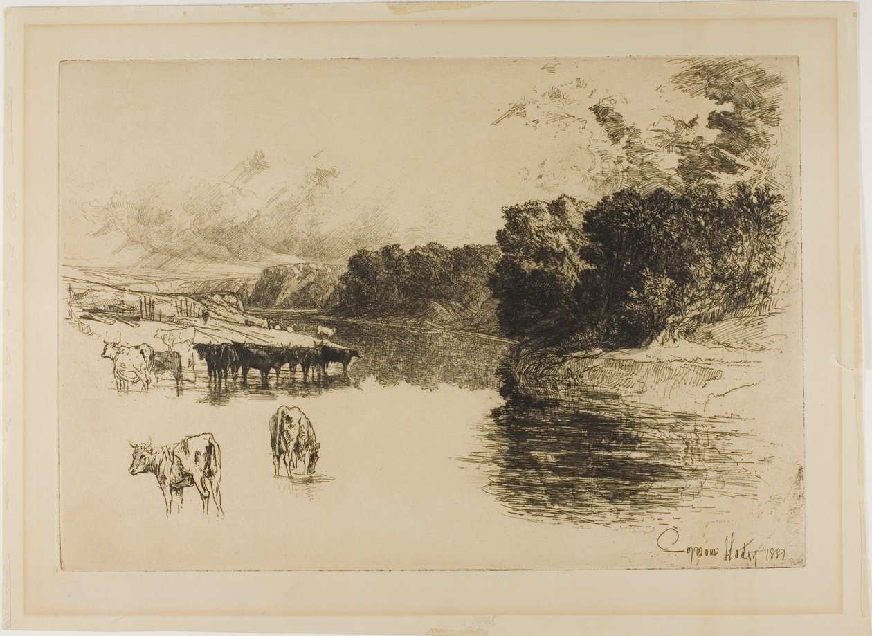 Lancashire joki tekijältä Francis Seymour Haden