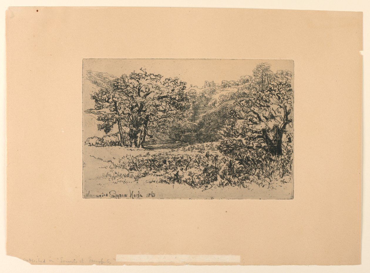 Devon-joen varrella tekijältä Francis Seymour Haden