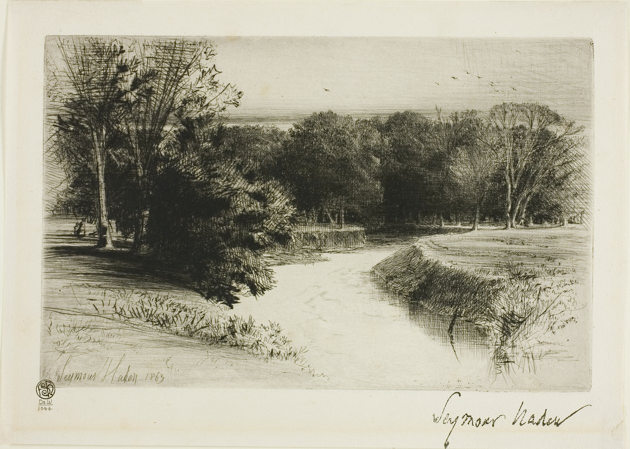 Auringonlasku Irlannissa tekijältä Francis Seymour Haden