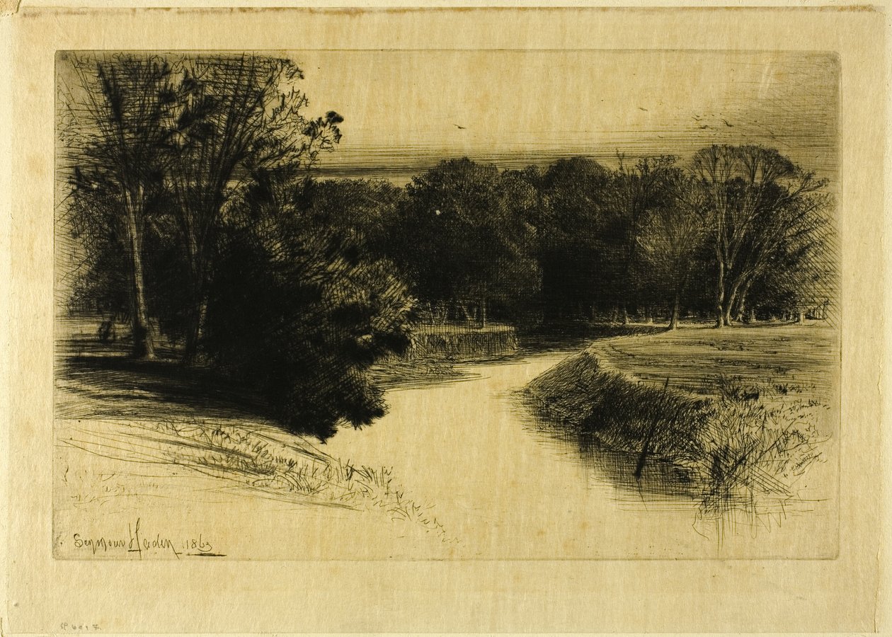 Auringonlasku Irlannissa tekijältä Francis Seymour Haden