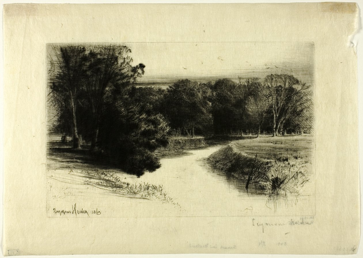 Auringonlasku Irlannissa tekijältä Francis Seymour Haden