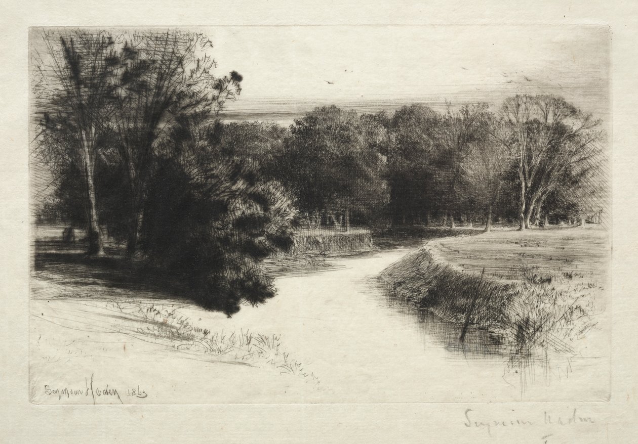 Auringonlasku Irlannissa tekijältä Francis Seymour Haden
