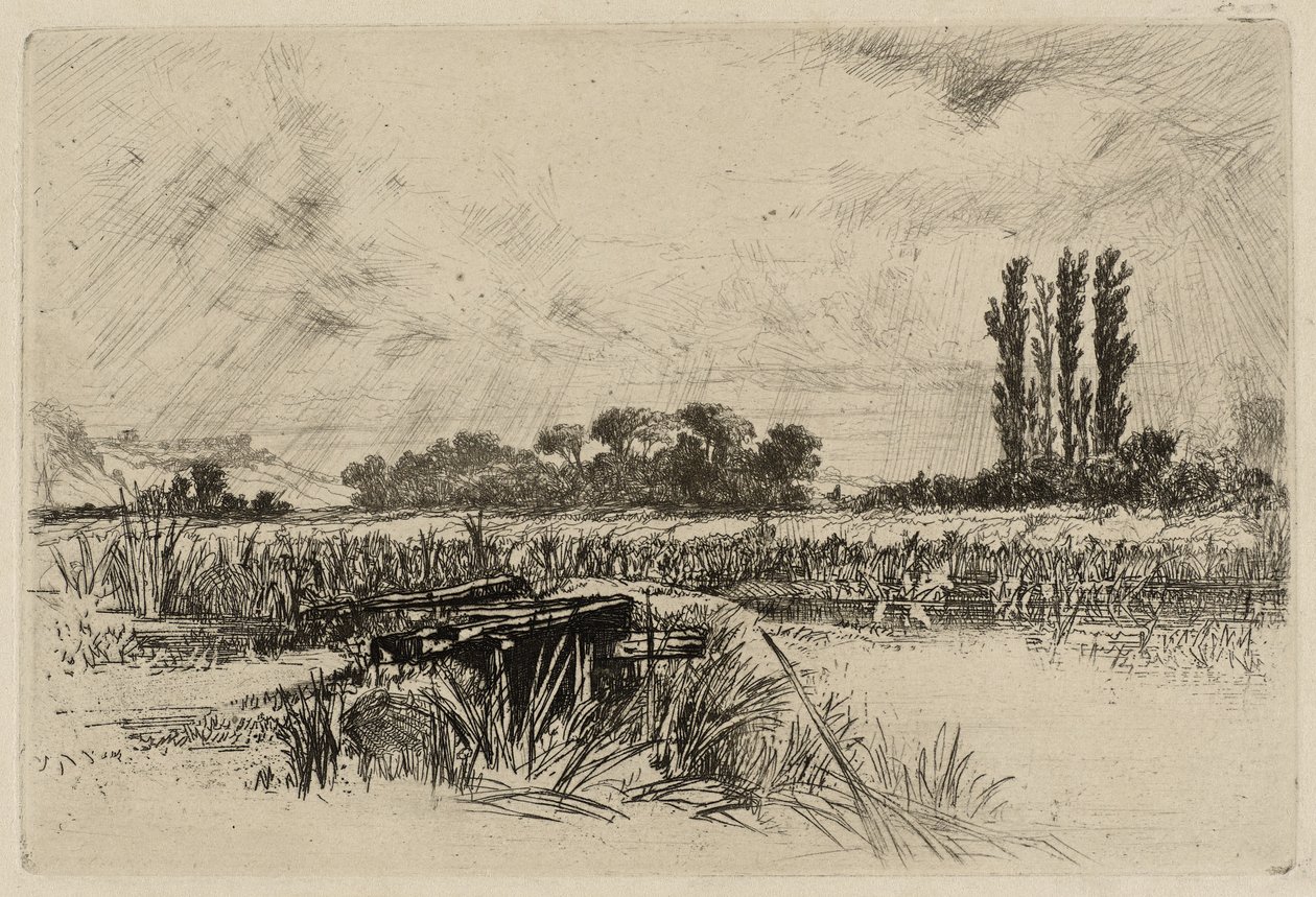 Vesiniity tekijältä Francis Seymour Haden