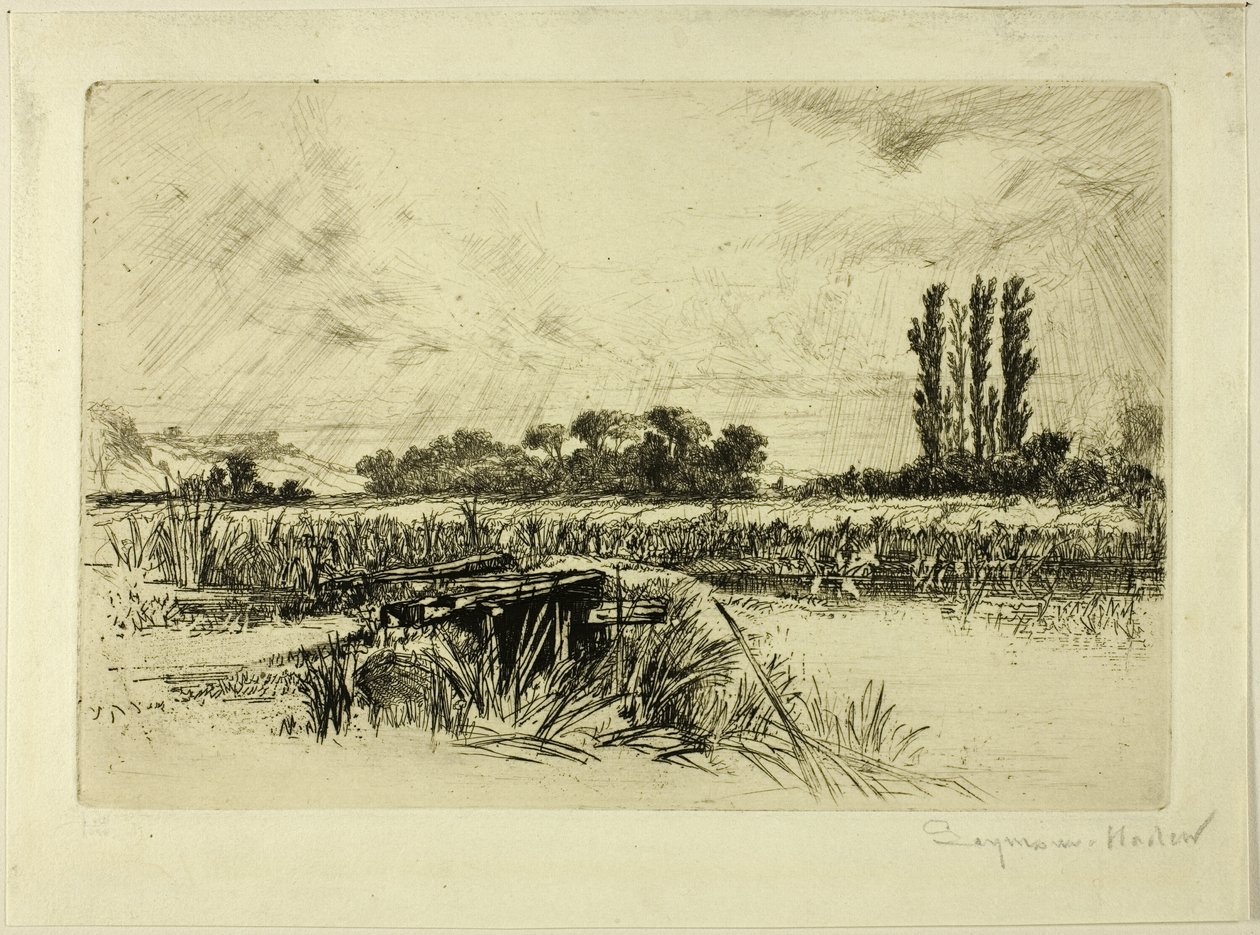 Vesiniity tekijältä Francis Seymour Haden