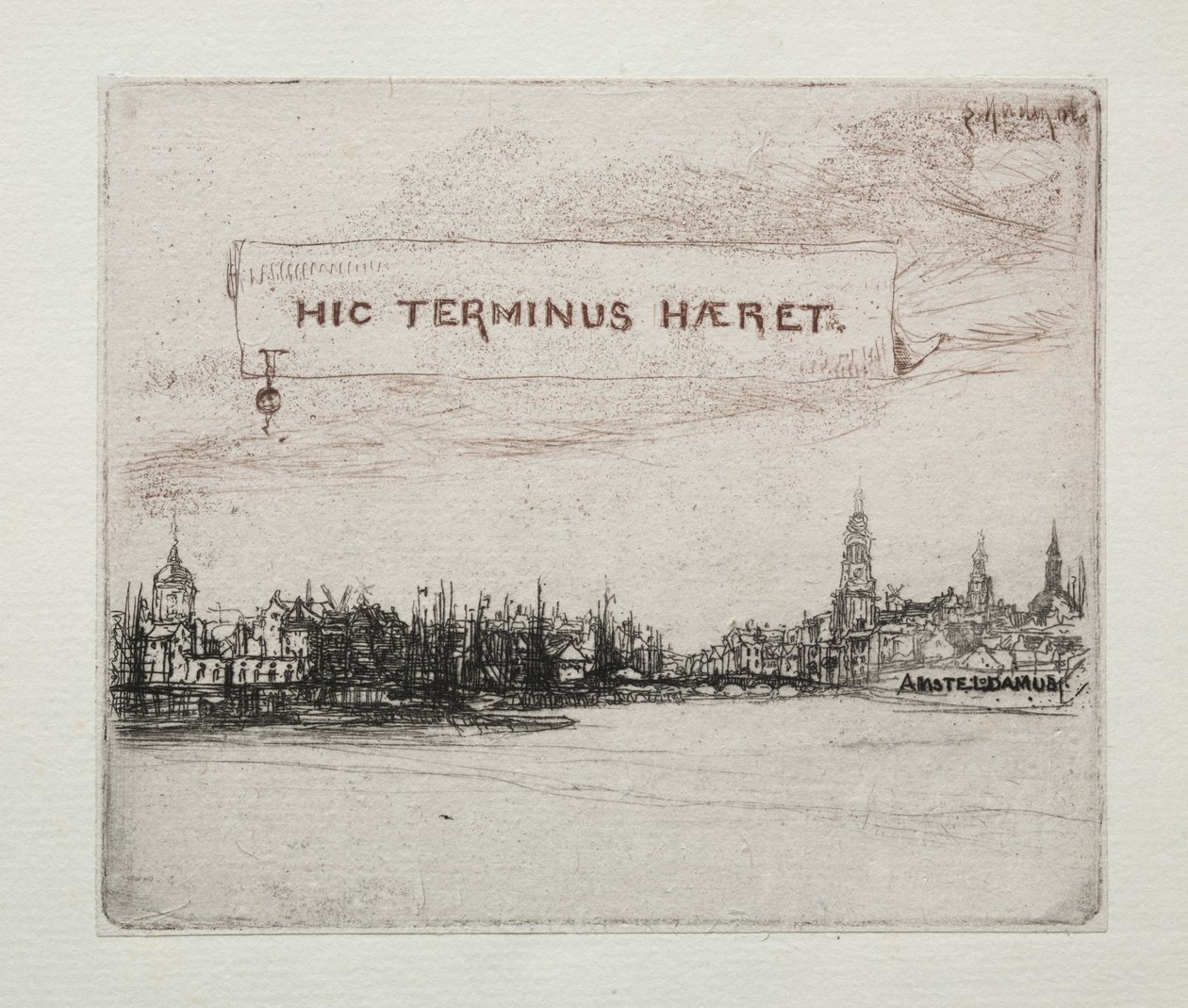 Amstelodamum tekijältä Francis Seymour Haden