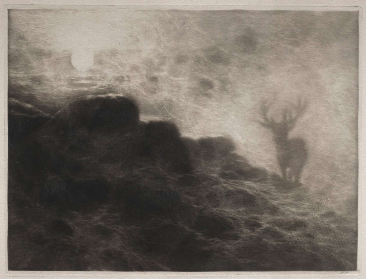 Early Riser, 1897. tekijältä Francis Seymour Haden