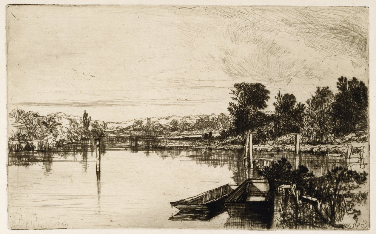 Egham tekijältä Francis Seymour Haden