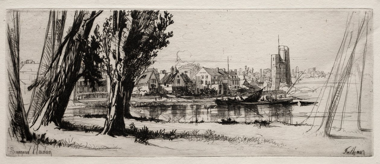 Fulham. tekijältä Francis Seymour Haden