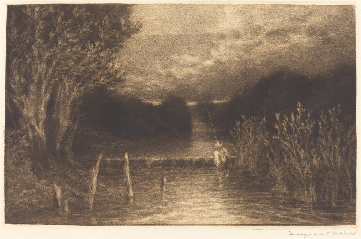 Harjuksen kalastus tekijältä Francis Seymour Haden