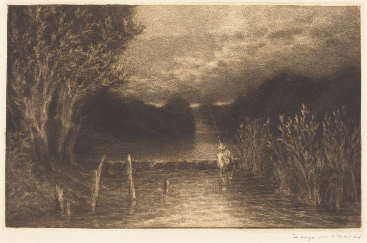Harjuksen kalastus tekijältä Francis Seymour Haden