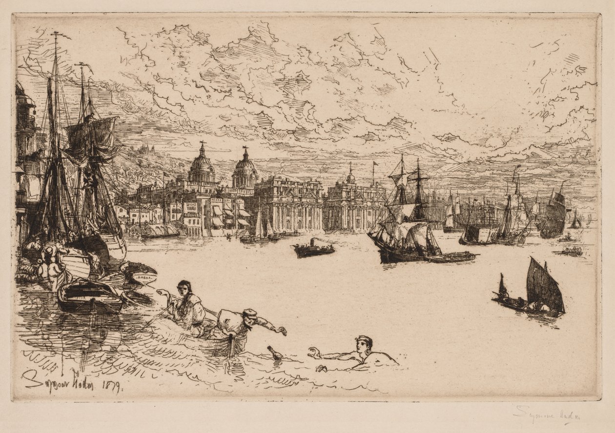 Greenwich tekijältä Francis Seymour Haden