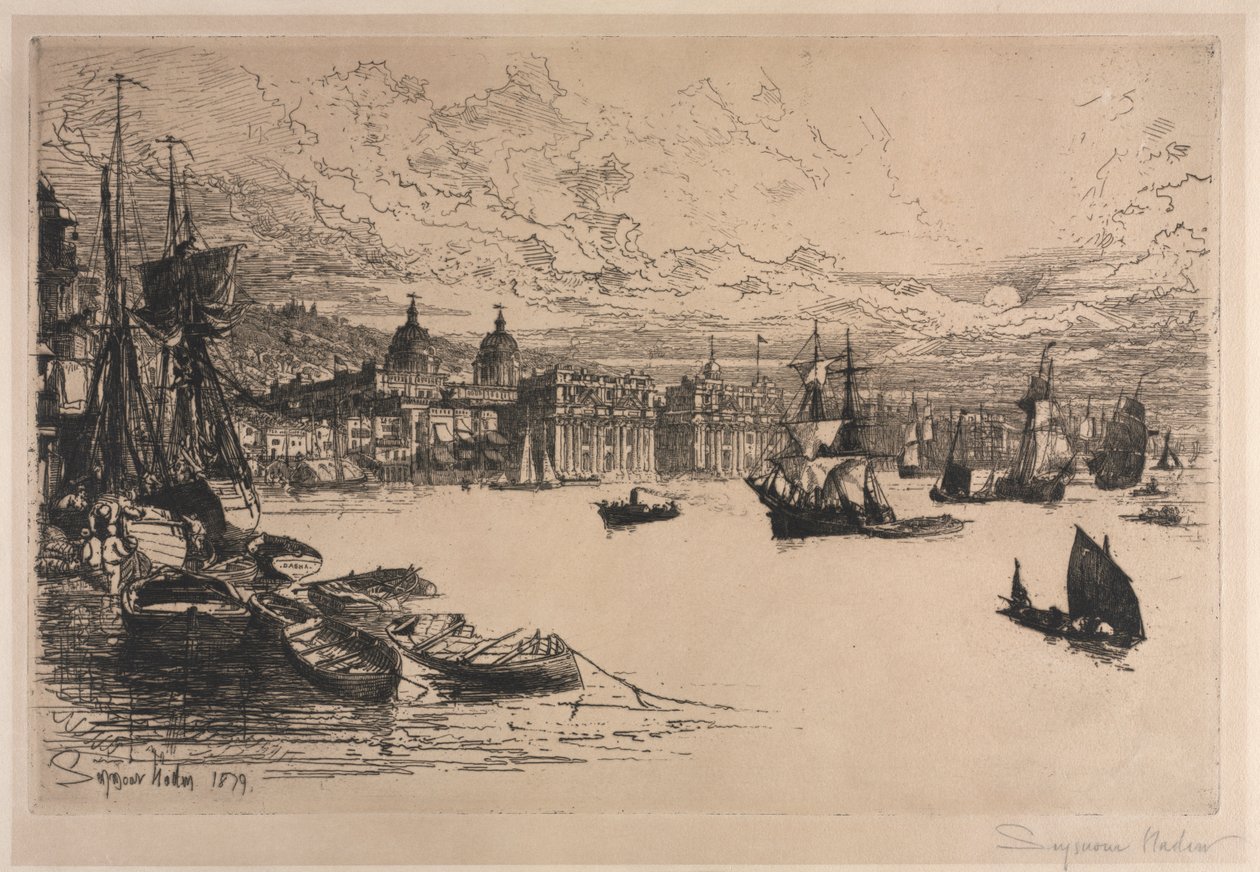 Greenwich tekijältä Francis Seymour Haden