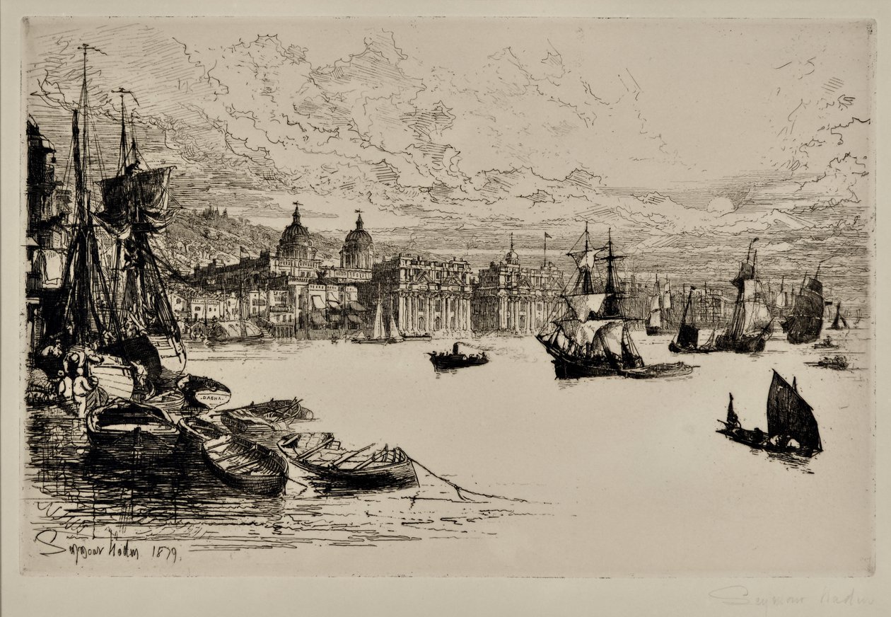 Greenwich tekijältä Francis Seymour Haden