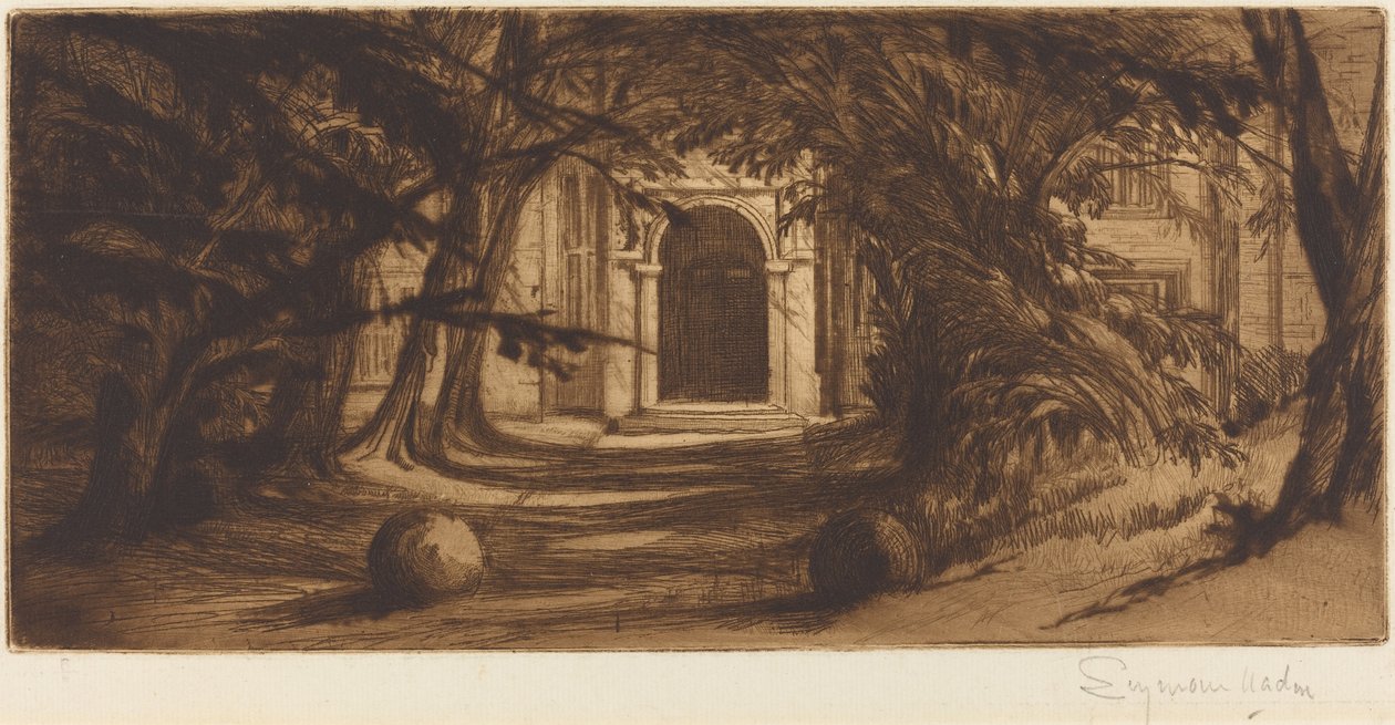 Mytton Hall tekijältä Francis Seymour Haden