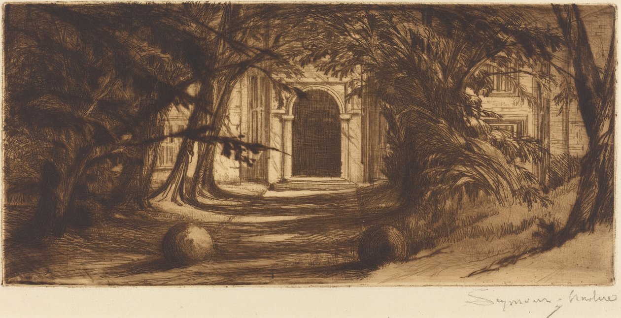 Mytton Hall tekijältä Francis Seymour Haden