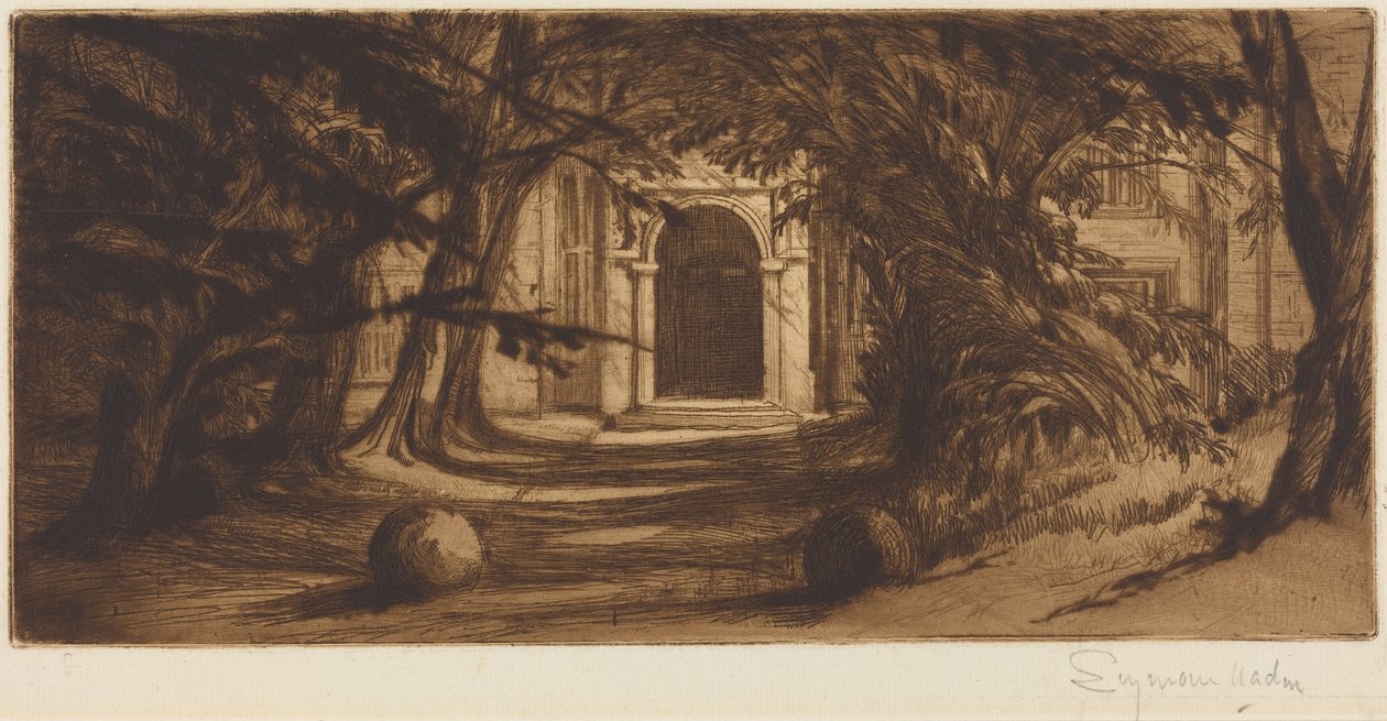 Mytton Hall tekijältä Francis Seymour Haden