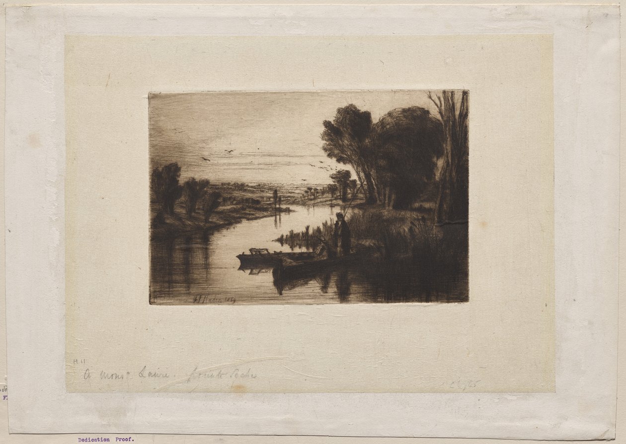 Thames Fisherman tekijältä Francis Seymour Haden