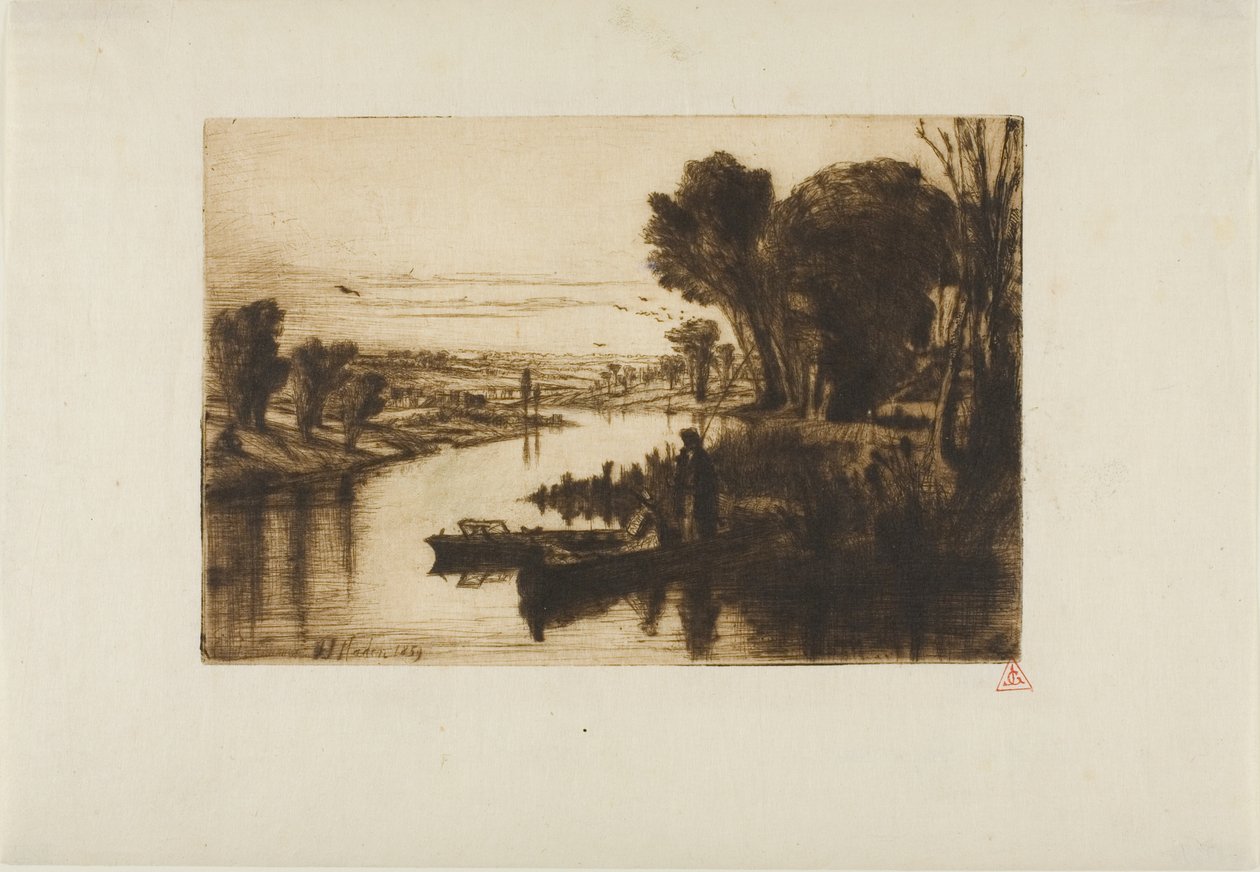 Thames Fishermen, nro I tekijältä Francis Seymour Haden