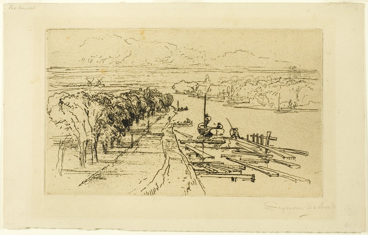 Amstel, nro II tekijältä Francis Seymour Haden