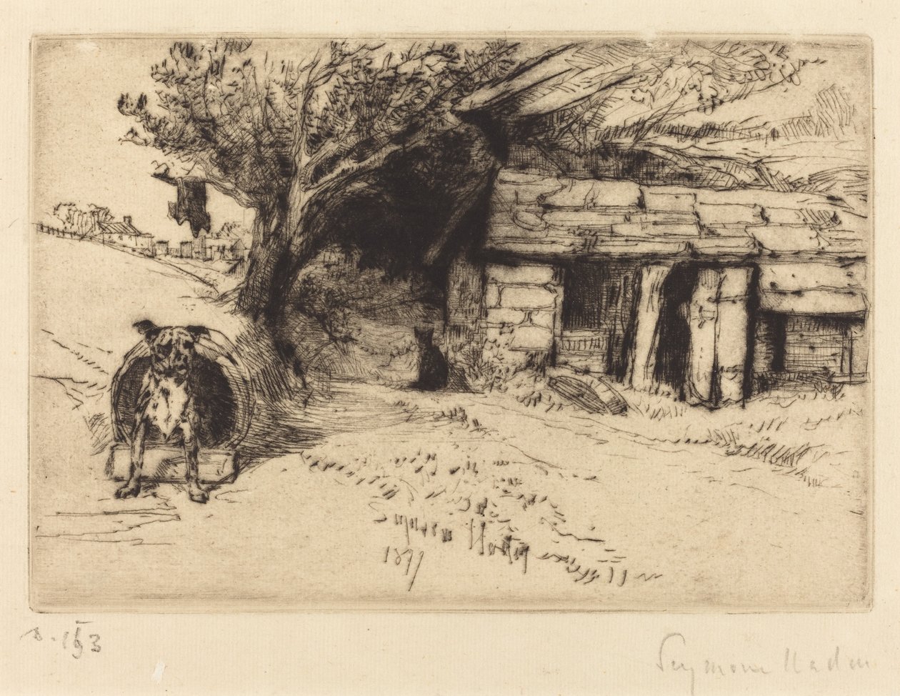 Hytti tekijältä Francis Seymour Haden
