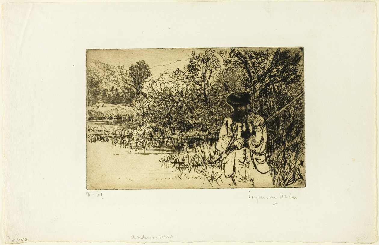 Kalastaja tekijältä Francis Seymour Haden