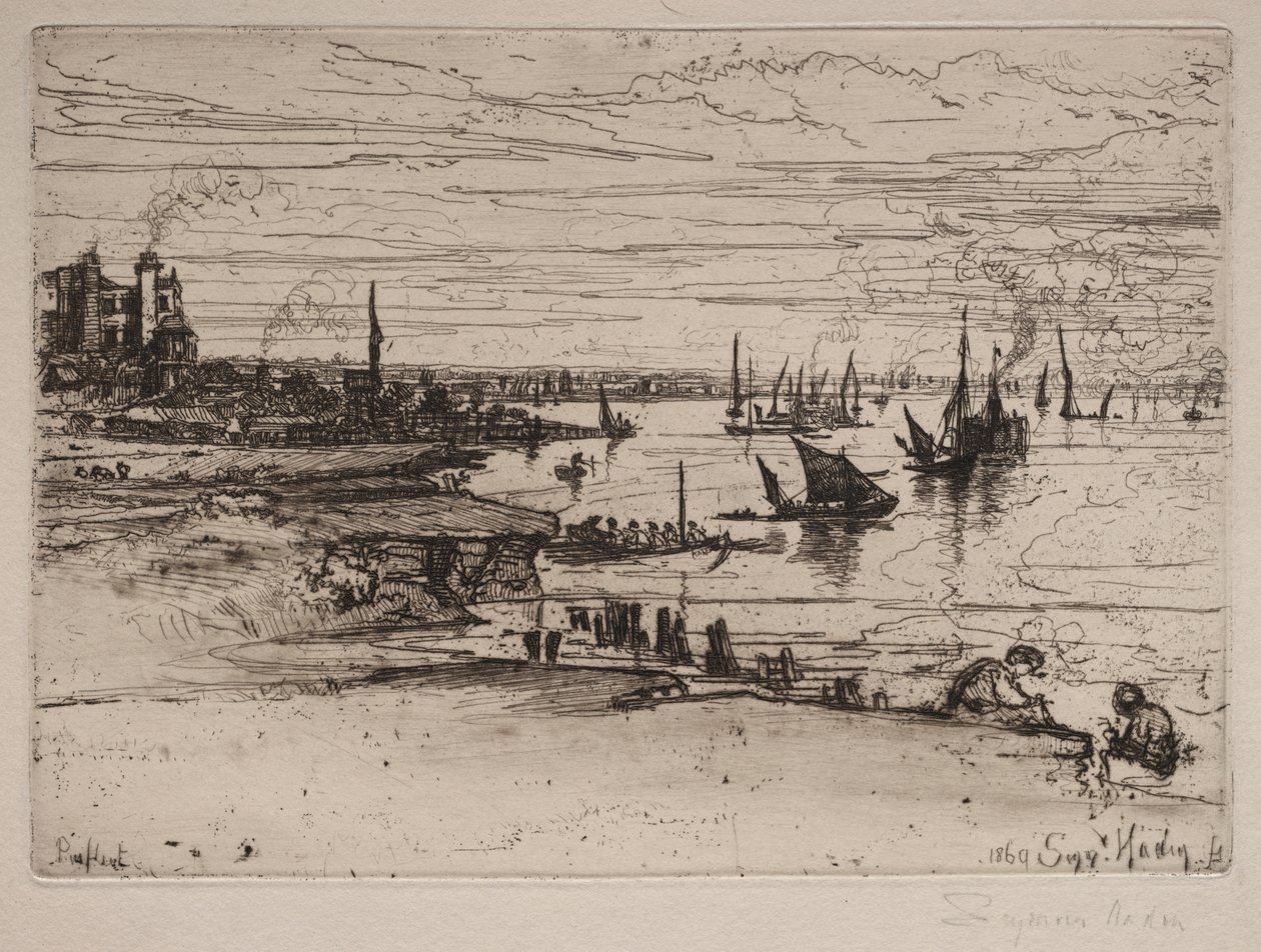 Majatalo, Purfleet tekijältä Francis Seymour Haden